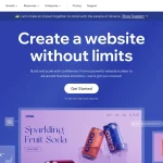 wix website screenshot min scaled 1 - بهترین شرکت طراحی سایت در تهران: پروژه‌های مورد علاقه طراحان ما در سال 2025