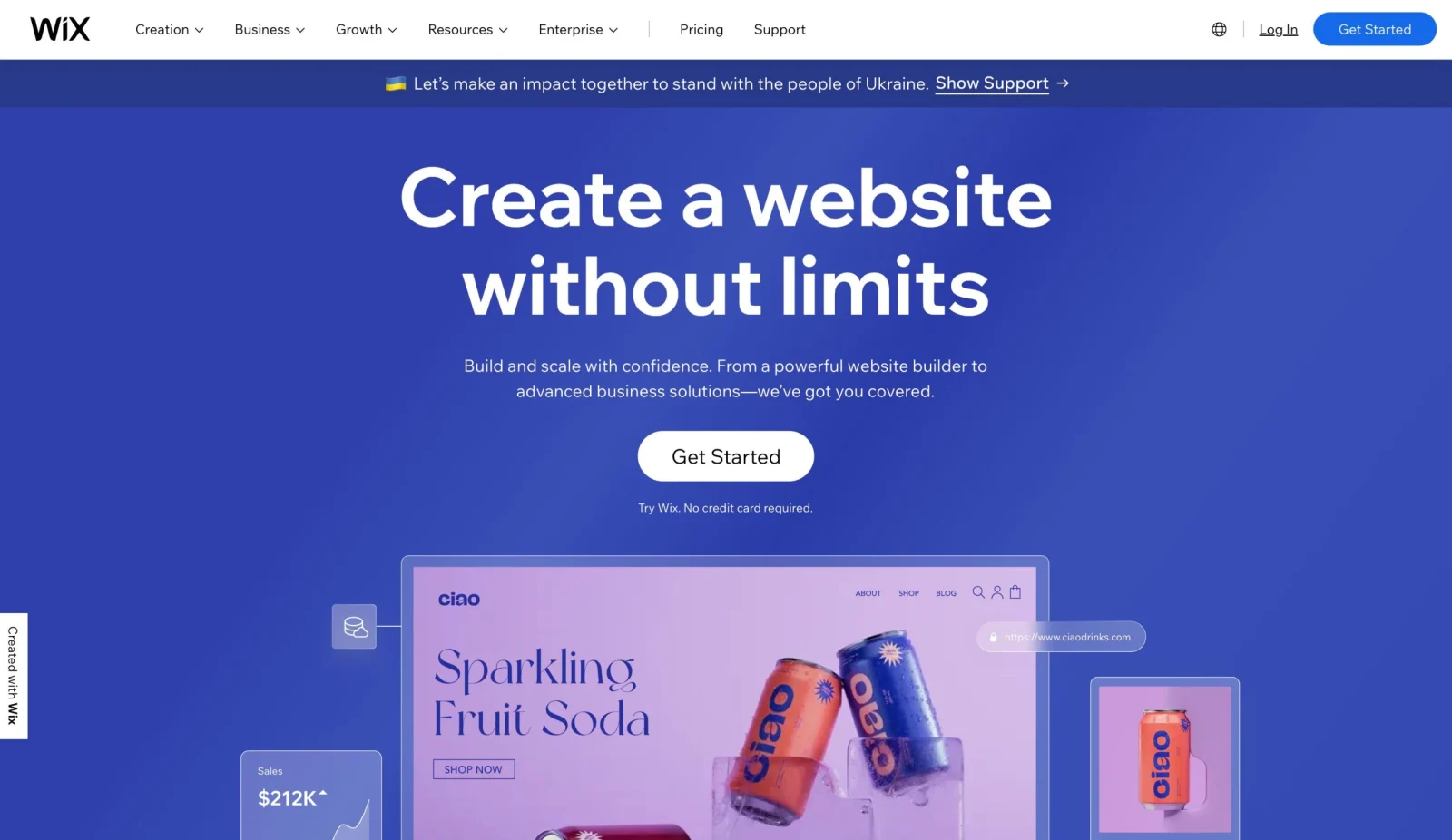 wix website screenshot min scaled 1 - بهترین شرکت طراحی سایت در تهران: پروژه‌های مورد علاقه طراحان ما در سال 2025